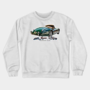 1953 Jaguar XK120 Drophead Coupe Crewneck Sweatshirt